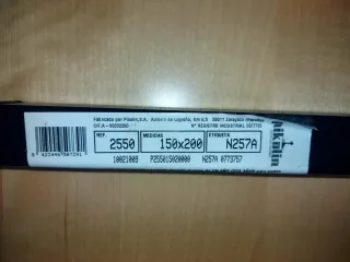 Somier metálico con láminas de madera