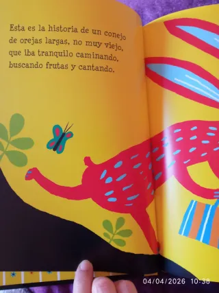 Libro Conejo y Sombrero Ekaré