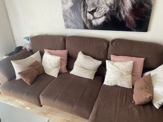 Chaise longue marrón 2.90m x 80cm (1.40m) Urge