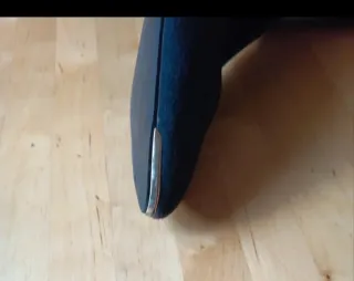 Zapatos tacón ante negro Talla 37 Mary Paz