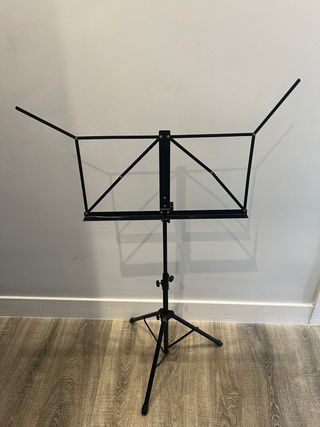 Atril para partituras negro