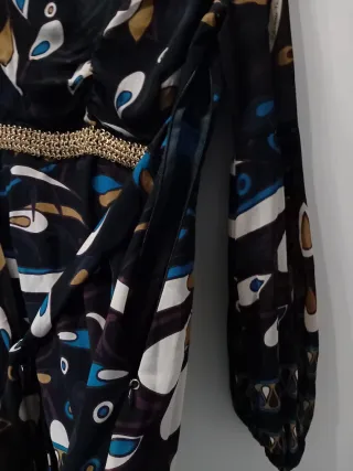 Vestito Elisabetta Franchi fantasia floreale M
