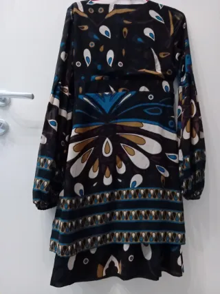 Vestito Elisabetta Franchi fantasia floreale M