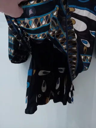 Vestito Elisabetta Franchi fantasia floreale M