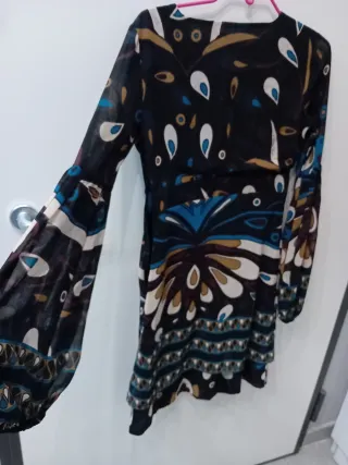 Vestito Elisabetta Franchi fantasia floreale M