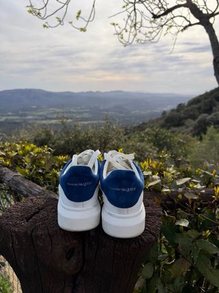 Alexander McQueen Hombre Blancas y Azules