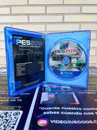 PS4 Pro 1TB Negra + PES 2018