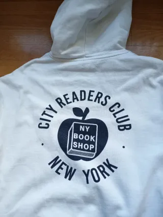 Sudadera Blanca Mango Talla M