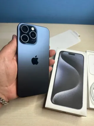 Iphone 15 Pro Max Azul 256GB como nuevo!!