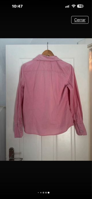 Camisa Tommy Hilfiger Rosa