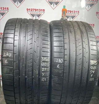 315 40 21 Y CONTINENTAL RUEDA AL 90% VIDA UTIL