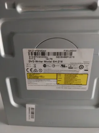 Grabadora DVD Samsung SH-216