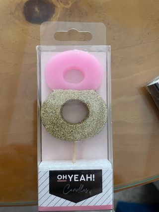 Candele Happy Birthday vendute separatamente