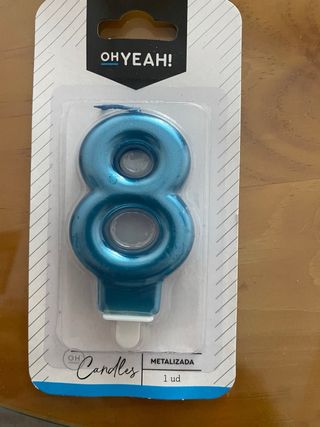 Candele Happy Birthday vendute separatamente