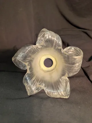 Tulipa Cristal Vintage Estilo Murano
