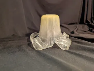 Tulipa Cristal Vintage Estilo Murano