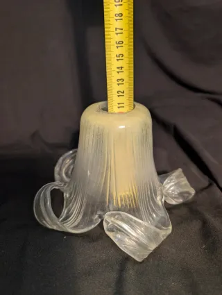 Tulipa Cristal Vintage Estilo Murano