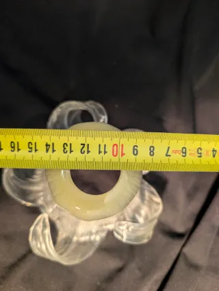 Tulipa Cristal Vintage Estilo Murano