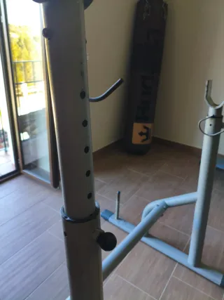 Soporte de barra / Jaula gimnasio
