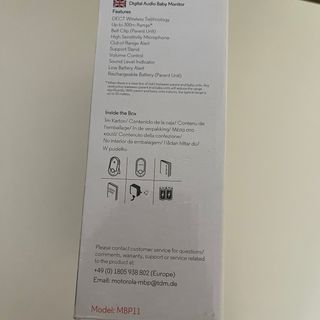 Vigilabebés Motorola MBP11 Digital Audio