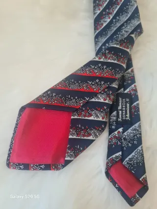 Cravatta Osnabruck blu e rosso