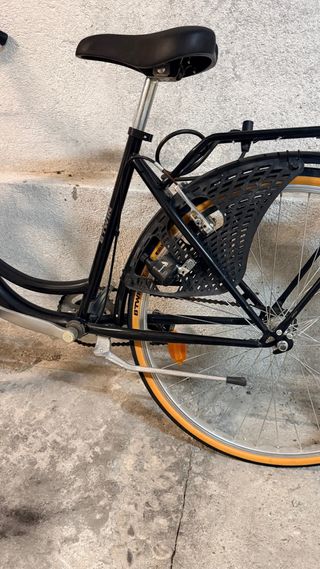 Bicicleta Paseo Elops 1 Negra