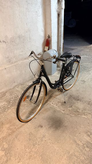 Bicicleta Paseo Elops 1 Negra