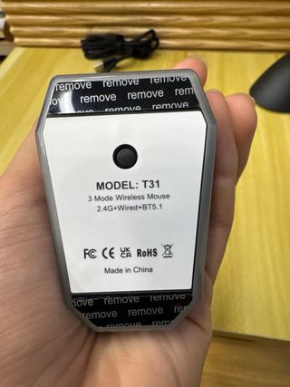 Ratón Gaming Attack Shark Carga Magnética