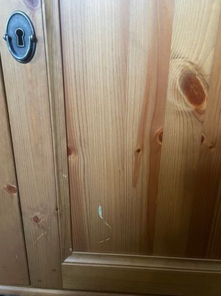 Vetrina in legno e vetro