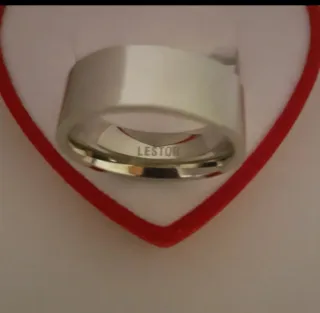 Anillo Acero Inoxidable Liso 8mm