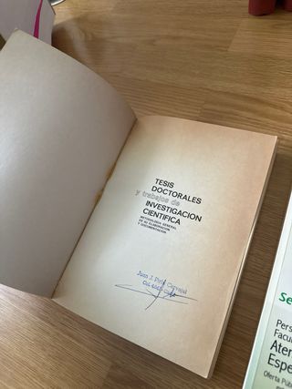 Elaboración de memorias y tesis doctores