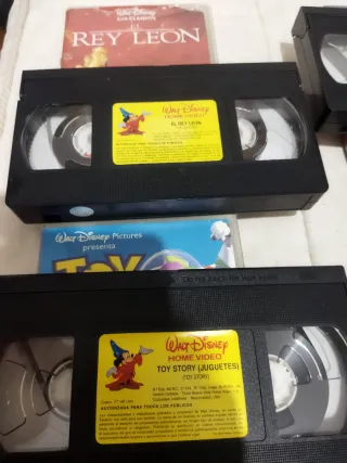 Lote Cintas VHS Disney Clásicos