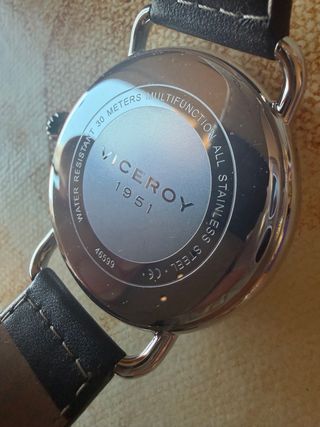 Reloj Viceroy Negro y Plateado