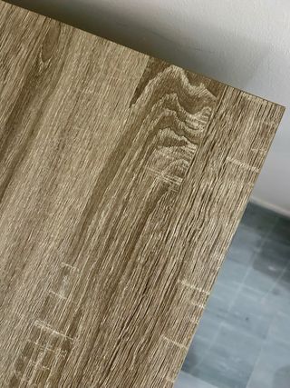 Escritorio madera y metal