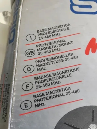 Base magnetica Sirio per antenne RTX