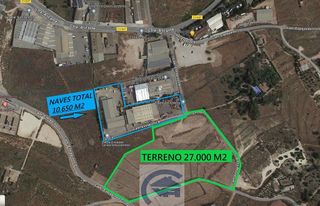 Nave industrial en venta en Aspe