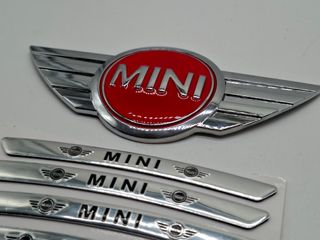 Stemma Mini Cooper + 4 copricerchi