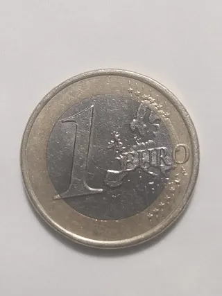 Moneda 1 Euro España 2023 Error Acuñación