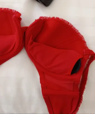 Sujetador Chantal Thomass Rojo talla 70 B