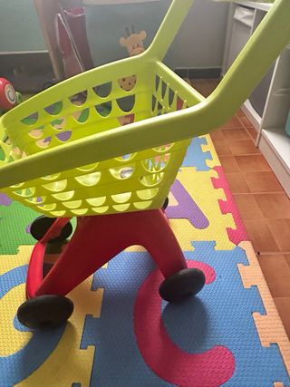 Carrito de compra infantil