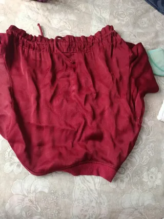 Cazadora bomber roja