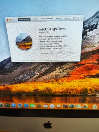 iMac 21,5 Intel Core i5 12GB RAM 2 discos duro