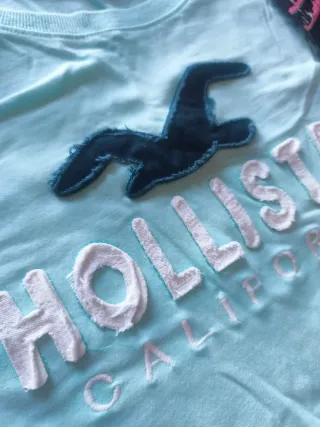 2 Camisetas Hollister,iinside Talla L Hombre
