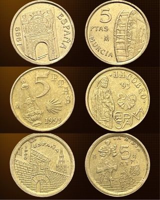🇪🇸 España 🇪🇸 Lote monedas