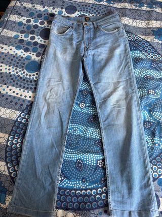 Pantalones vaqueros Lee azules