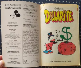 DOLLARITE giugno 1987 WALT DISNEY Mondadori