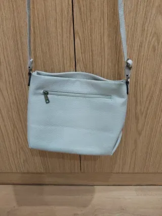 Bolso bandolera beige