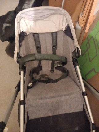 Bugaboo Cochecito y Capazo Gris con colchón