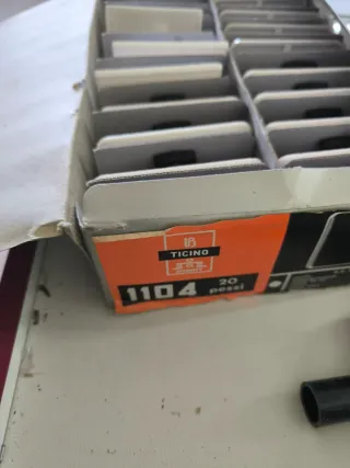 Materiale elettrico vintage