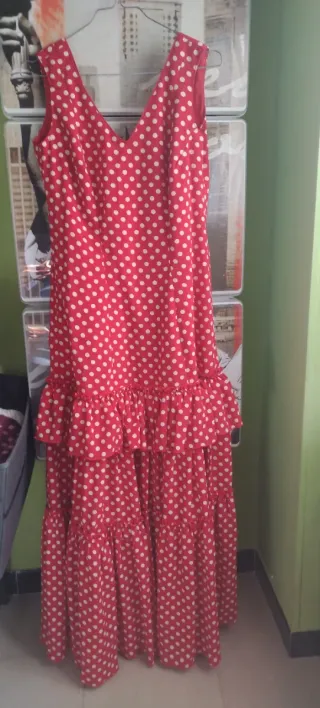 Traje de flamenca estampado